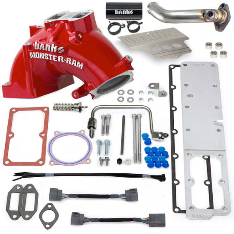 Banks Power 13-18 Dodge RAM 6.7L Monster-Ram Intake System with Fuel Line for Chassis Cab