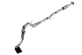 Borla F-150 2021-2022 3-Inch into Dual 2.25-Inch ATAK Cat-Back Exhaust System with Black Chrome Tips - Part #140872BC