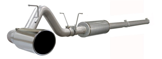 aFe MACH Force XP 4-Inch Stainless Steel Cat-Back Exhaust System for Dodge Ram Diesel Trucks (2004.5-2007 5.9L) Part #49-42002