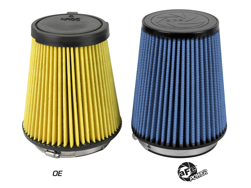 aFe MagnumFLOW Replacement Air Filter with Pro 5R Media for 2016-2019 Ford Mustang GT350 V8-5.2L