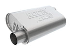 Borla CrateMuffler SBC 283/327/350 – 2.5-Inch Offset/Center Oval Muffler with ATAK Sound