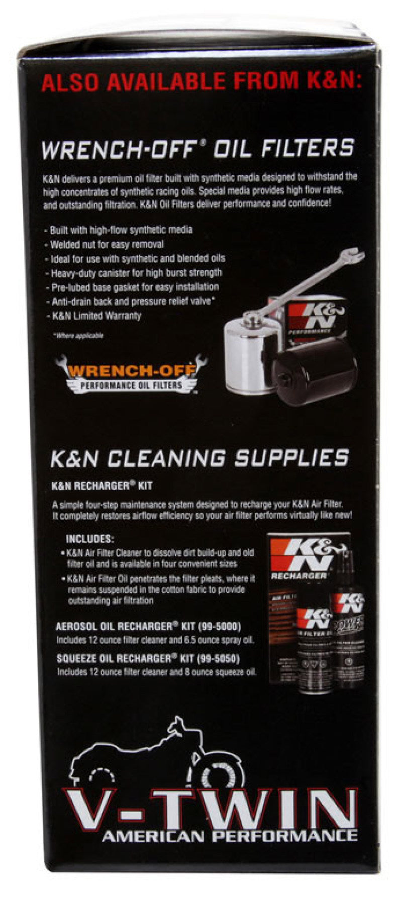 K&N Engineering HD-9608 High-Flow Replacement Air Filter for Harley Davidson Dyna Models