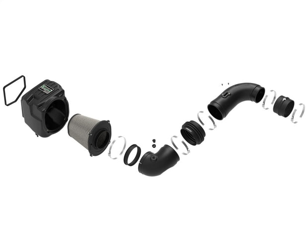 aFe Quantum Pro DRY S Cold Air Intake System for 2007-2010 Chevrolet Silverado 2500 HD with Duramax V8-6.6L LMM