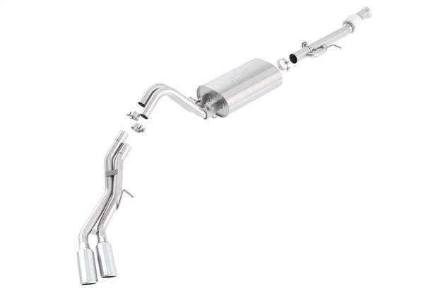 Borla Touring Cat-Back Exhaust System for 2015-2020 Cadillac Escalade ESV & GMC Yukon Denali XL 6.2L V8