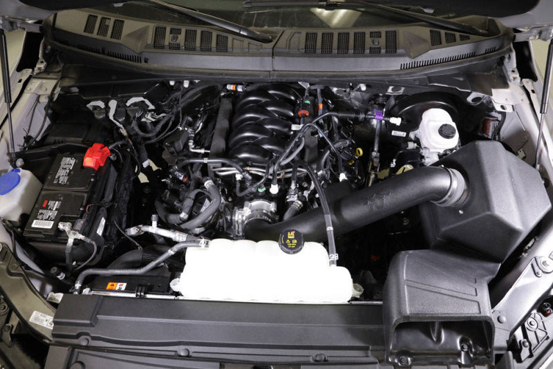 K&N 63 Series AirCharger Performance Intake for 2015-2019 Ford F-150 5.0L V8