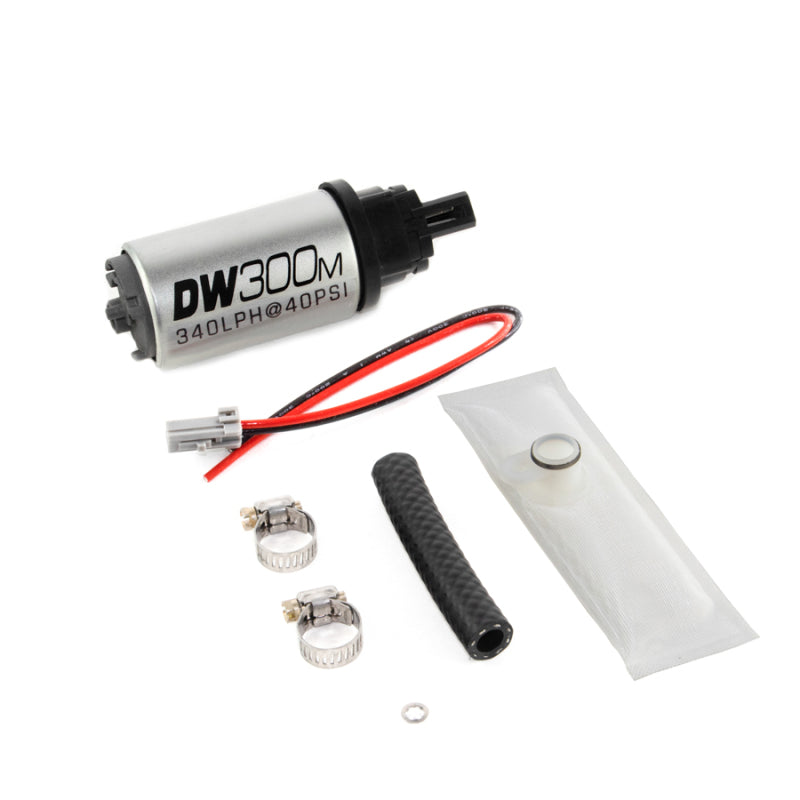DeatschWerks DW300M Series 340 LPH Ford In-Tank Fuel Pump with Install Kit for 97-04 F-150 and F-250 V6/V8 Models