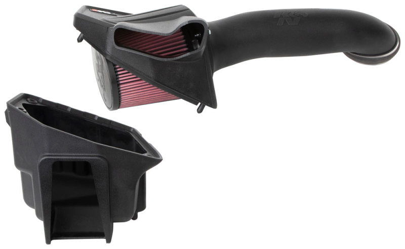 K&N 63 Series AirCharger Performance Intake for 2020-2021 Ford F-250 and F-350 with 6.7L V8 Diesel - Part Number 63-2613