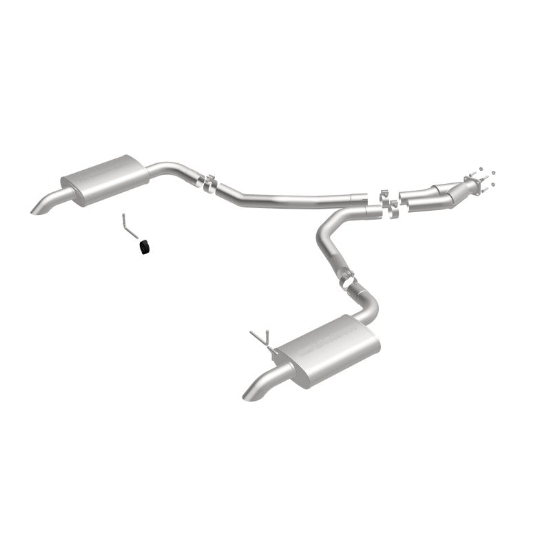 MagnaFlow 75-79 Chevrolet Corvette V8 5.7L Dual Split Rear Exit Stainless Cat-Back Performance Exhaust System