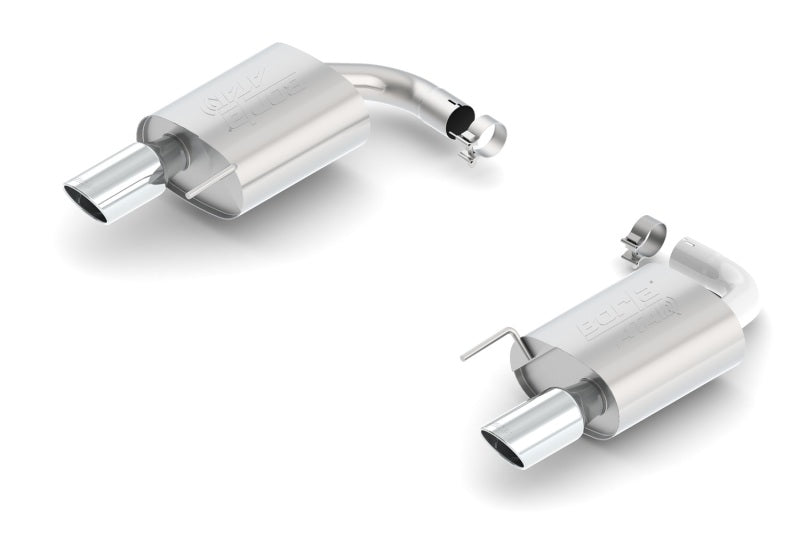 Borla Atak S Rear Exhaust System for 2015-2017 Ford Mustang GT 5.0L V8 with 4-inch Chrome Tips