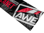 AWE Tuning Bay Banner - 7-Foot Wide Automotive Wall Decor with Grommets and Gloss Finish