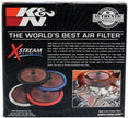 K&N Engineering X-Stream Top Filter for 11-inch Round Air Filters - Black