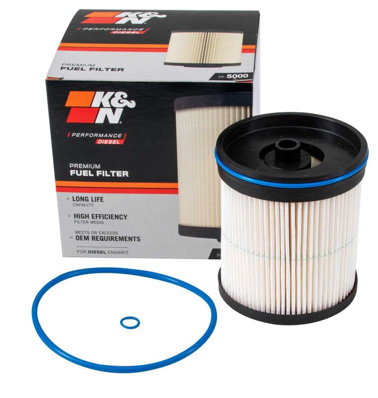K&N Engineering PF-5000 Performance Cartridge Fuel Filter for Chevrolet Vehicles