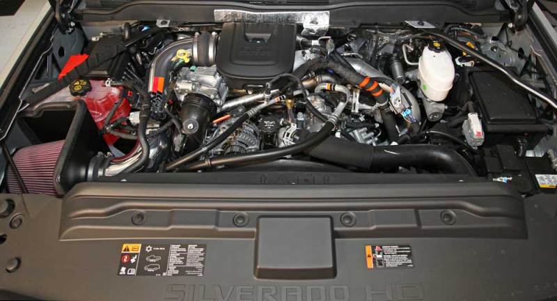 K&N 77 Series Performance Cold Air Intake Kit for 2015 Chevrolet Silverado and GMC Sierra 6.6L V8