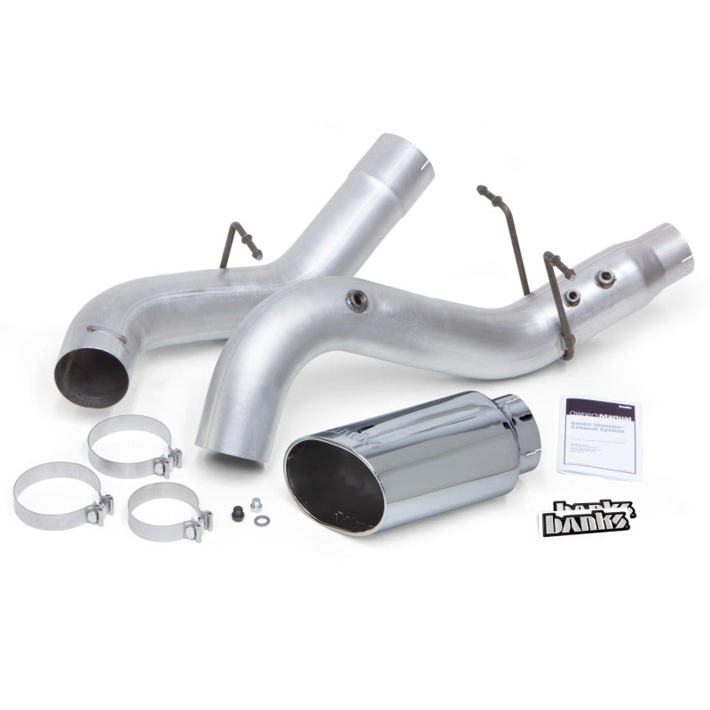 Banks Power 17-19 Chevy Duramax L5P 2500/3500 Monster Exhaust System with SideKick Tip