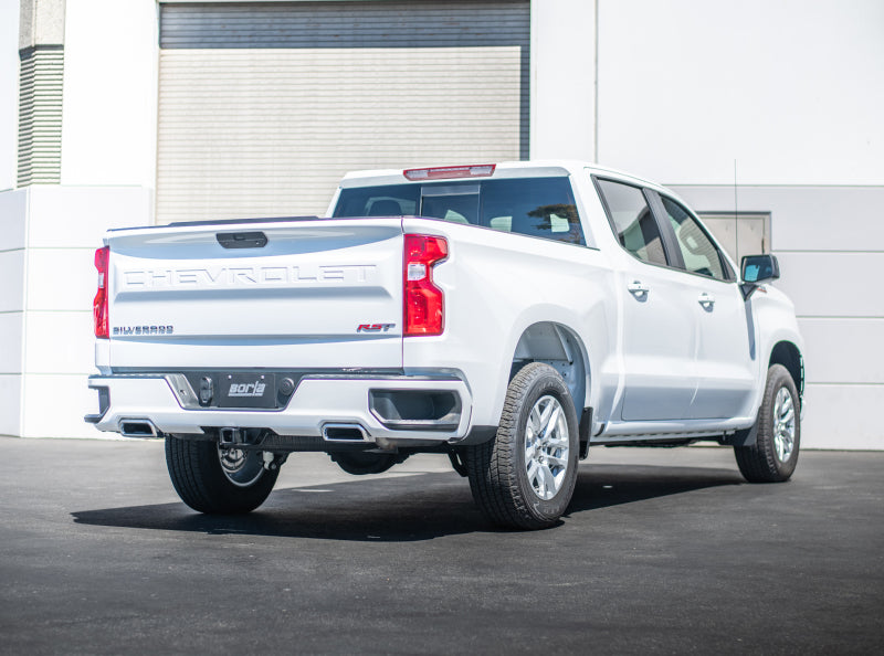 Borla S-Type Cat-Back Exhaust System for 2019-2023 Chevrolet Silverado 1500 & GMC Sierra 1500 with 6.2L V8 – 2.75-inch Pipes