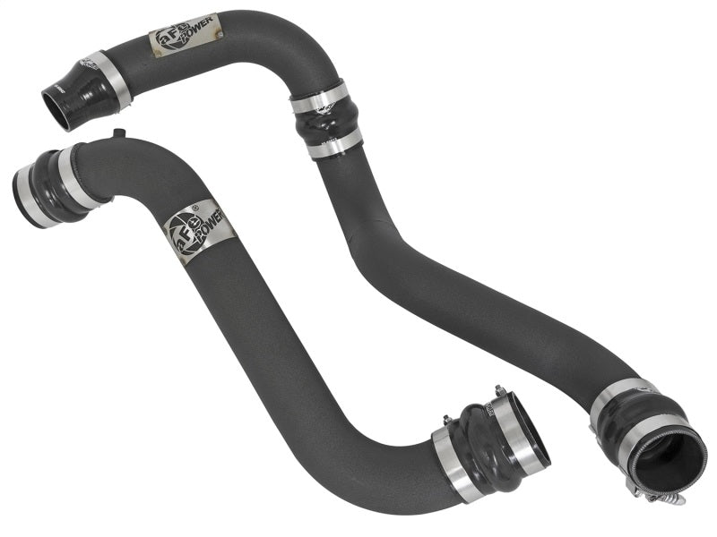 aFe BladeRunner 3-inch Aluminum Hot and Cold Charge Pipe Kit for GM Diesel Trucks V8 6.6L (LML) 2011-2014