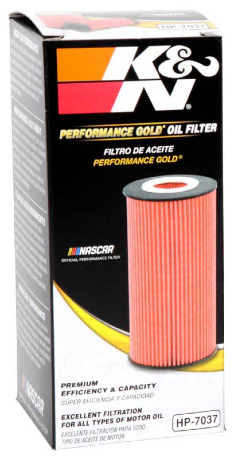 K&N Engineering HP-7037 Cartridge Oil Filter for Ford and Lincoln Vehicles