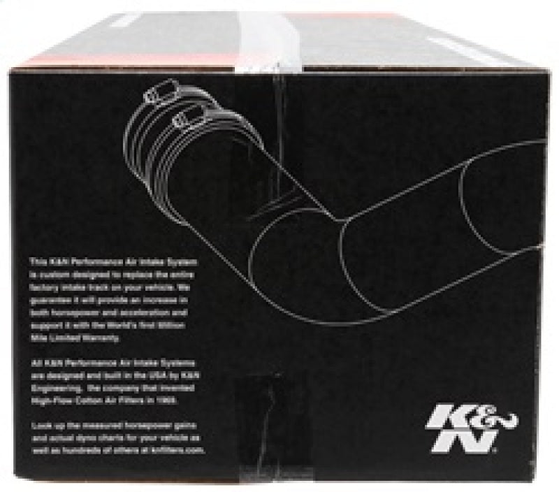 K&N Engineering 57-3041 High-Flow Cold Air Intake System for Pontiac Firebird & Chevrolet Camaro V6 3.8L