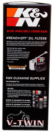 K&N Engineering HD-1102 Replacement Air Filter for Harley-Davidson V-Rod Models