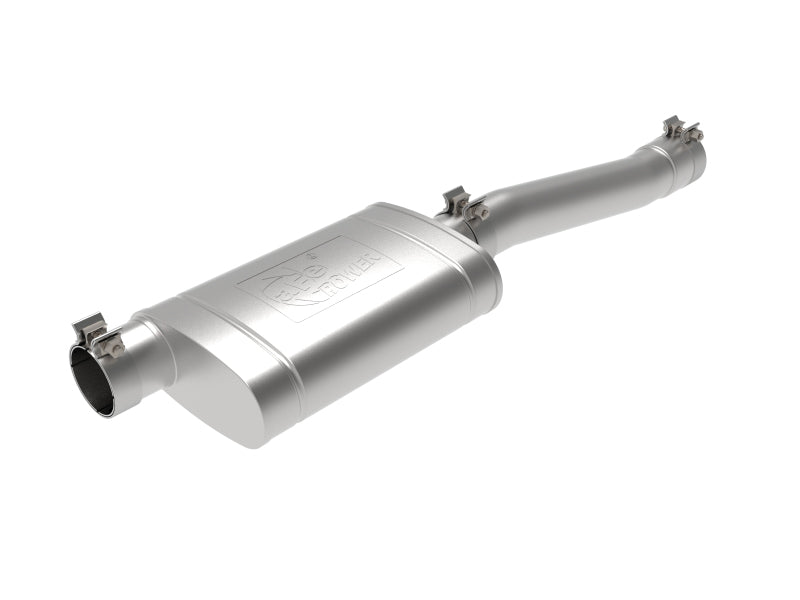aFe Apollo GT Series 3-Inch 409 Stainless Steel Muffler Upgrade for 2019-2020 Chevy Silverado and GMC Sierra 1500 V8-6.2L
