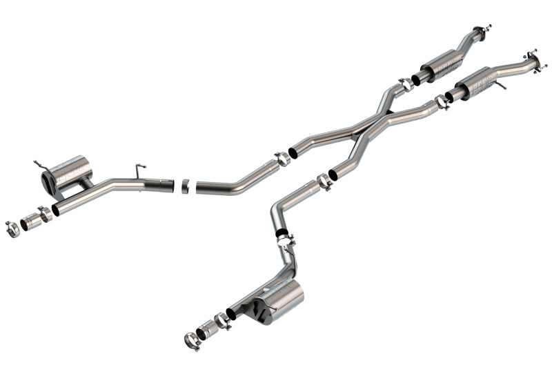 Borla ATAK Cat-Back Exhaust System for Dodge Durango SRT Hellcat 6.2L V8 AWD (2021-2026) – Reuse Factory Tips