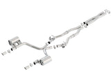 Borla ATAK Cat-Back Exhaust for 2017-2023 Dodge Charger R/T 5.7L V8 with MDS Valves