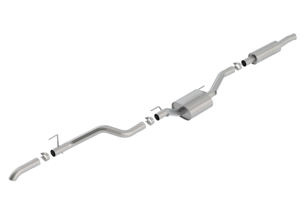 Borla S-Type Climber Cat-Back Exhaust System for 2020-2026 Jeep Gladiator 3.6L V6 with Turn Down Tip