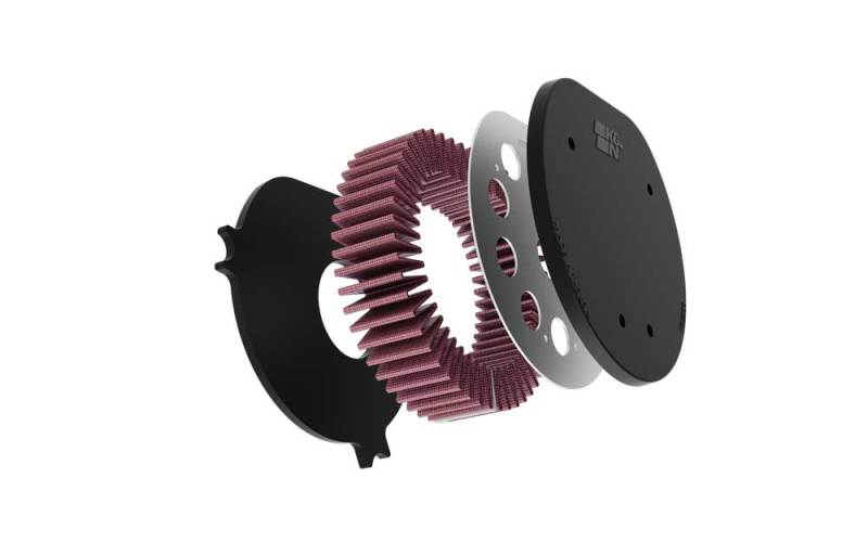 K&N Engineering YA-1199 High-Flow Air Filter for Yamaha XVS1100 V-Star Models