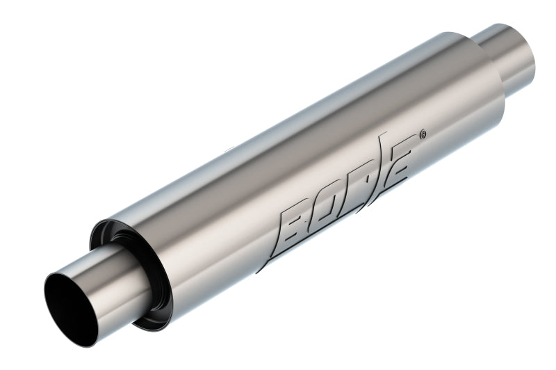 Borla XR-1 Low Profile Multi-Core Race Muffler - 2.5 Inch Inlet/Outlet, 4 Inch Round x 16 Inch Body