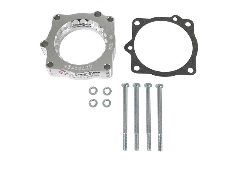 aFe Silver Bullet Throttle Body Spacer Kit for Dodge Ram 03-08 V8 5.7L – Improved Performance and Throttle Response