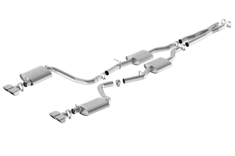 Borla S-Type Cat-Back Exhaust System for 2015-2018 Dodge Challenger R/T 5.7L V8