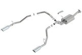 Borla Touring Cat-Back Exhaust System for 2019-2026 Ram 1500 5.7L V8 – Crew and Extended Cab, Through Bumper Exit