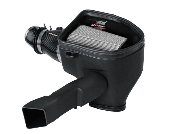 aFe Dodge Charger SRT Hellcat Redeye 21-23 V8-6.2L Track Series Stage-2 Carbon Fiber Intake System with Pro DRY S Filter