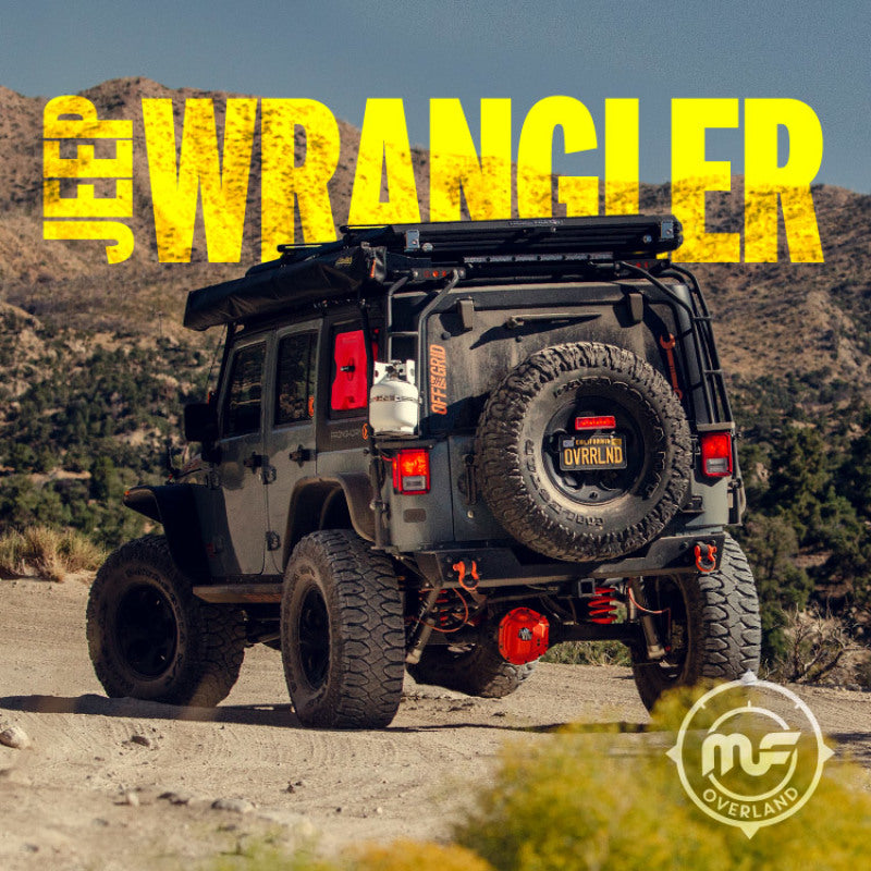 MagnaFlow Overland Series Cat-Back Exhaust System for Jeep Wrangler JK 2012-2018 by MagnaFlow Part #19539