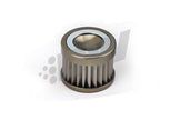DeatschWerks Stainless Steel 10 Micron Universal Fuel Filter Element for 70mm Housing