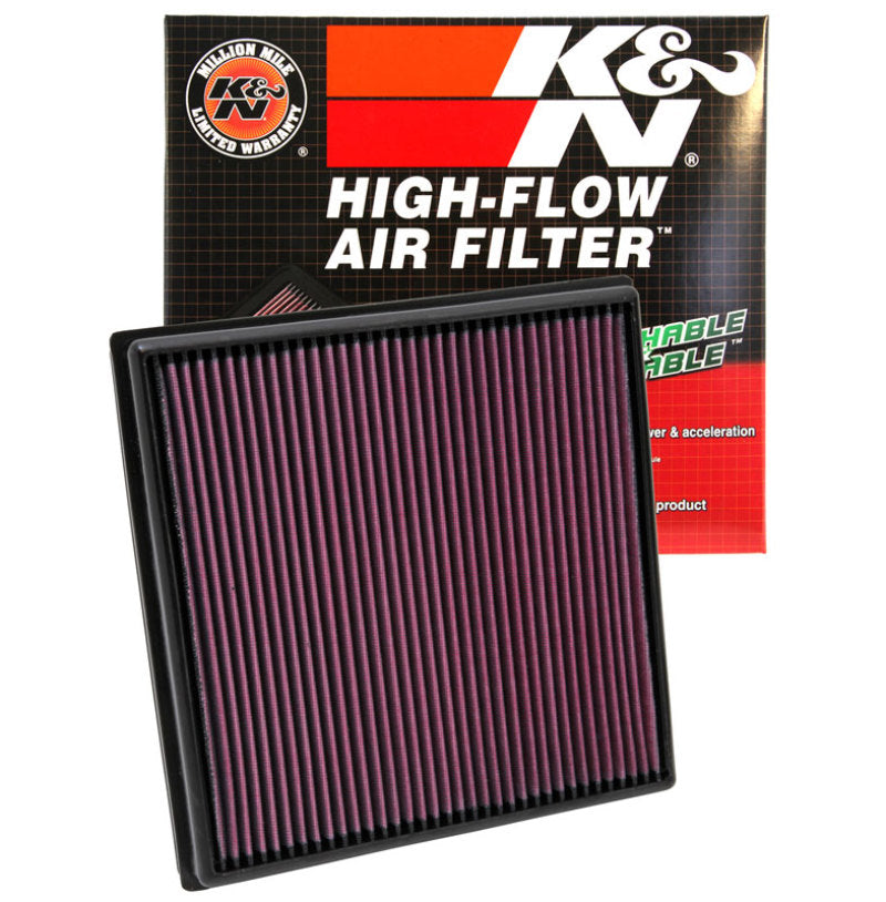 K&N Engineering High-Flow Replacement Air Filter for Chevrolet Cruze, Opel Astra J, Vauxhall Astra MK6 - Part 33-2966