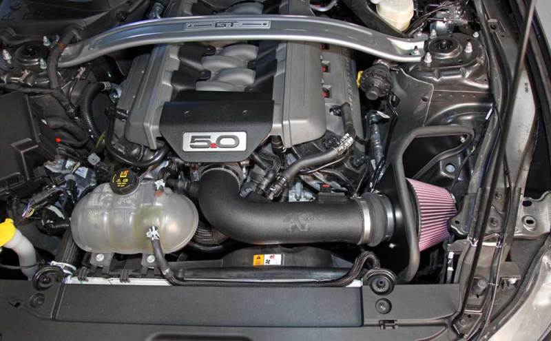 K&N Engineering 63-2590 Cold Air Intake Kit for 2015-2017 Ford Mustang GT 5.0L V8 F/I