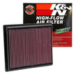 K&N Engineering PL-9011 Off-Road Replacement Air Filter for Polaris Ranger RZR XP 900 Series