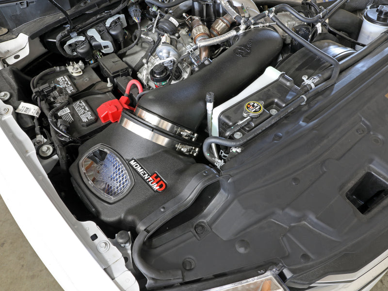aFe Momentum HD Cold Air Intake System with Pro 10R Filter for Ford Diesel Trucks 2020-2026 V8-6.7L (td)