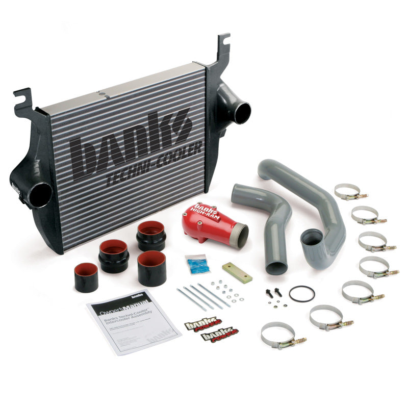 Banks Power 03-04 Ford 6.0L F250-450 Techni-Cooler Intercooler System with Boost Tubes and High-Ram Intake Elbow