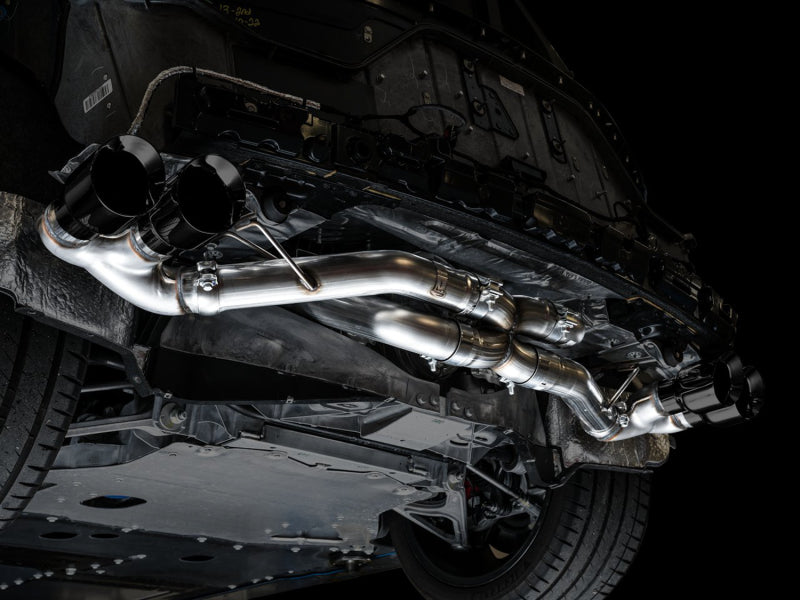AWE Tuning 2020-2026 Chevrolet Corvette C8 Track Edition Exhaust with Diamond Black Tips