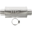 MagnaFlow 12775 Stainless Steel 7x7 Inch Round Straight-Through Performance Muffler