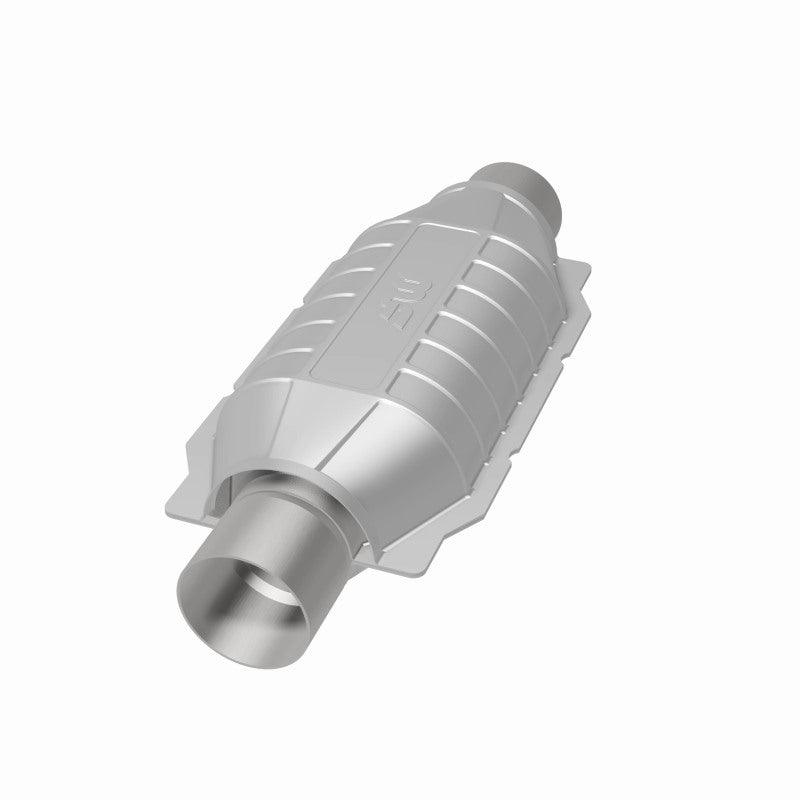 MagnaFlow OEM Grade Universal Catalytic Converter Part Number 51006 – 2.50 Inch Inlet/Outlet, 12 Inch Body Length