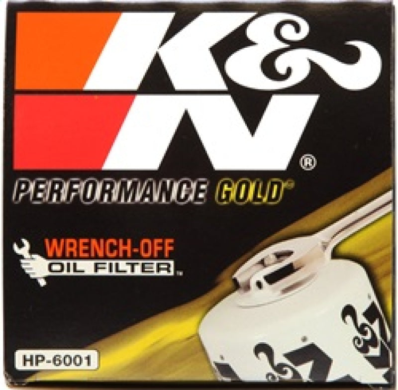 K&N Engineering HP-6001 Oil Filter for Ford F-250 and F-350 Diesel Engines