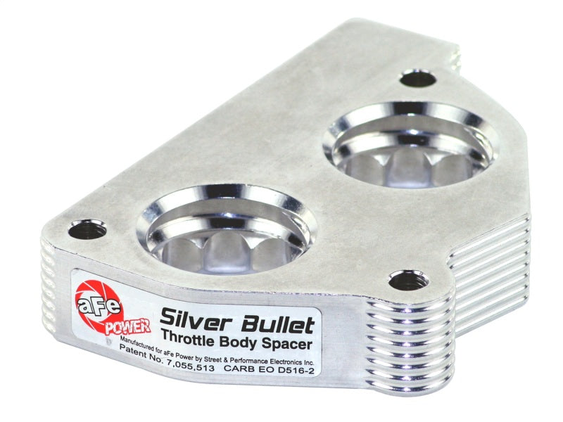 aFe Silver Bullet Throttle Body Spacer Kit for GM C/K Series 1987-1995 V6 and V8 Engines