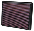 K&N Engineering 33-2129 High-Flow Reusable Air Filter for Chevy Avalanche, Suburban, and Jeep