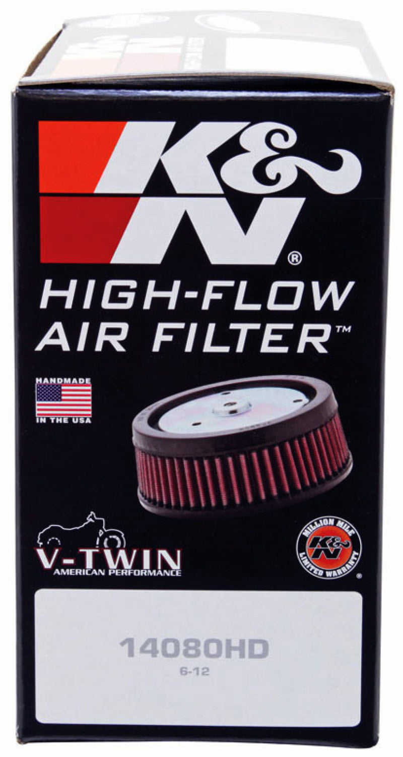K&N Engineering E-3200 Custom Round High-Flow Air Filter for Automotive Vehicles