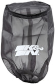 K&N Engineering RE-0810PK Universal Round Tapered Filter Wrap – Black, 6 Inch Base Diameter, 4.625 Inch Top Diameter, 9 Inch Height