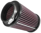 K&N Engineering Universal Rubber Air Filter for Harley Davidson - 3 inch Flange, 4-1/2 inch Outer Diameter, Black Top (Part RE-5286)