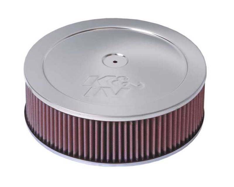 K&N Engineering Custom Round Air Cleaner Assembly Part 60-1180 for Enhanced Airflow and Performance